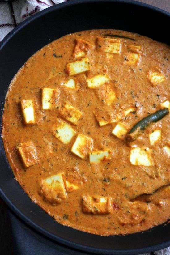 Delicious Paneer Lababdar prepared by COOX