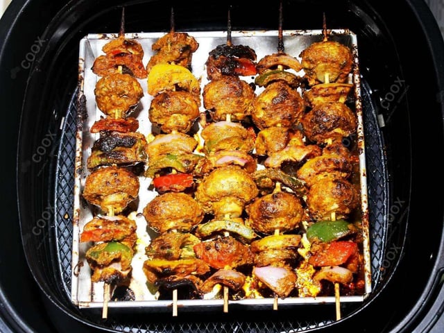 Delicious Mushroom Tikka prepared by COOX