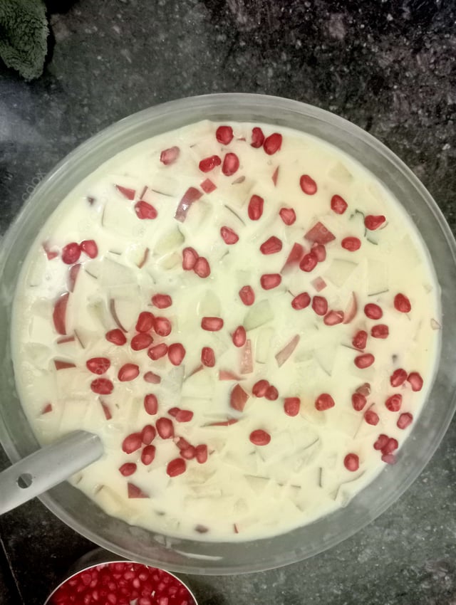 Delicious Fruit Custard prepared by COOX