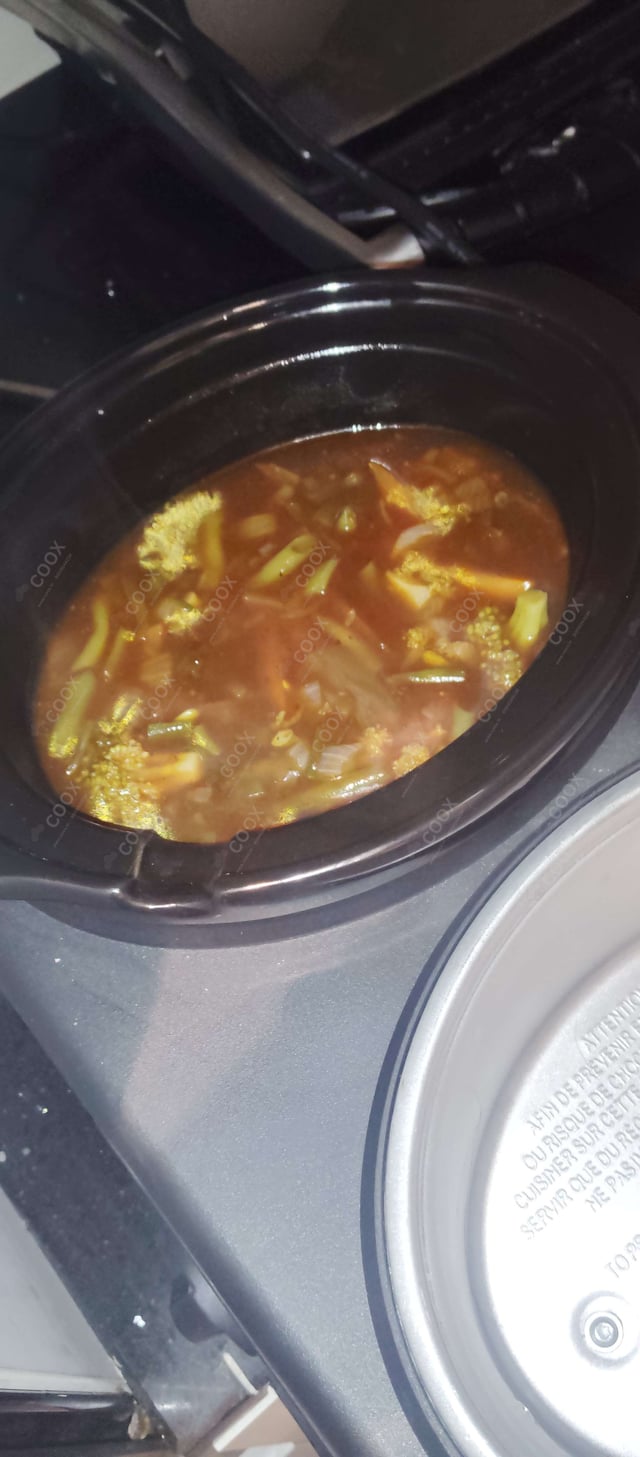 Delicious Mix Veg in Hot Garlic Sauce prepared by COOX