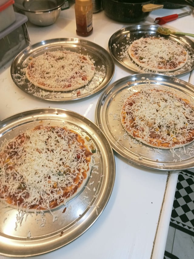Delicious Margherita Pizza prepared by COOX